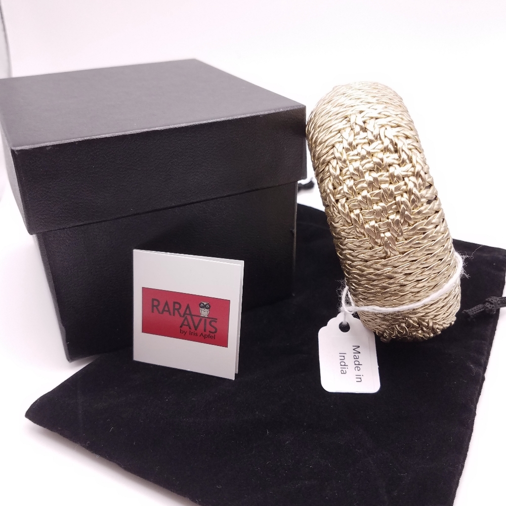 Rara Avis Chunky Woven Bracelet NIB